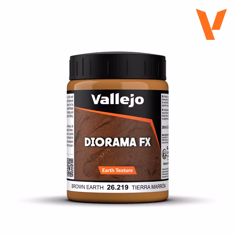 Vallejo Diorama FX: Brown Earth (200ml) 26.219