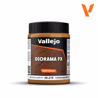 Vallejo Diorama FX: Brown Earth (200ml) 26.219