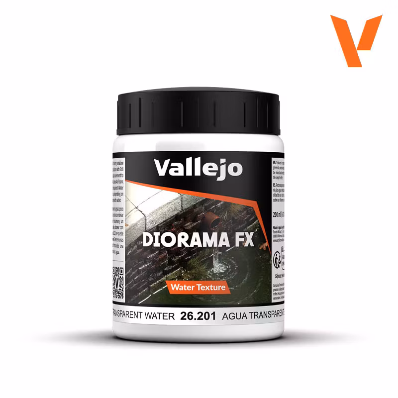 Vallejo Diorama FX: Transparent Water (colorless) (200ml) 26.201