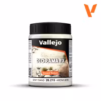 Vallejo Diorama FX: Grey Sand (200ml) 26.215