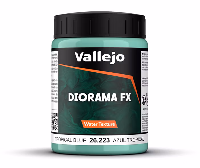 Vallejo Diorama FX: Tropical Blue (200ml) 26.202