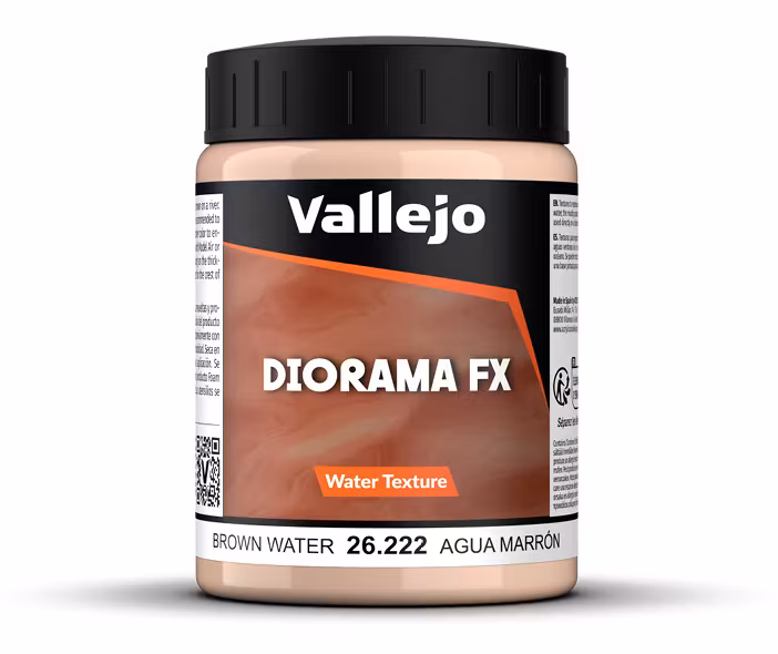 Vallejo Diorama FX: Brown Water (200ml) 26.222