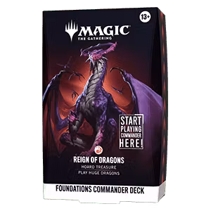 Commander: Foundations: "Reign of Dragons" Commander Deck