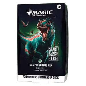 Commander: Foundations: "Tramplesaurus Rex" Commander Deck