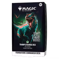 Commander: Foundations: "Tramplesaurus Rex" Commander Deck