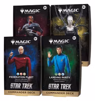 Magic the Gathering Star Trek Commander Decks Case (alla 4 lekar)