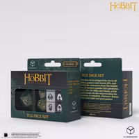 Q Workshop - The Hobbit: TCG Dice Set: Verdant Grove (16 Dice)