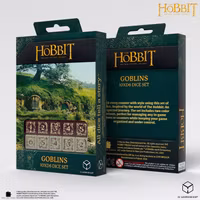 Q Workshop - The Hobbit: D6 Dice Set: Goblins (10 pieces)
