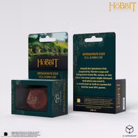 Q Workshop - The Hobbit: D20 Spindown Jumbo Die: Ember