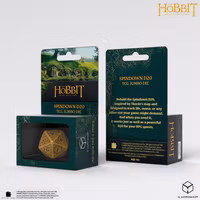 Q Workshop - The Hobbit: D20 Spindown Jumbo Die: Solaris