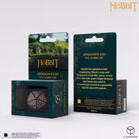 Q Workshop - The Hobbit: D20 Spindown Jumbo Die: Tideborn