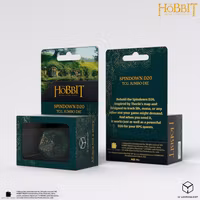 Q Workshop - The Hobbit: D20 Spindown Jumbo Die: Verdant