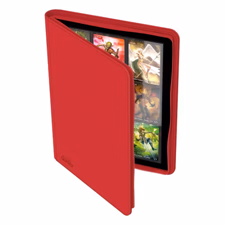 Ultimate Guard Zipfolio 360 18-Pocket Xenoskin - Red