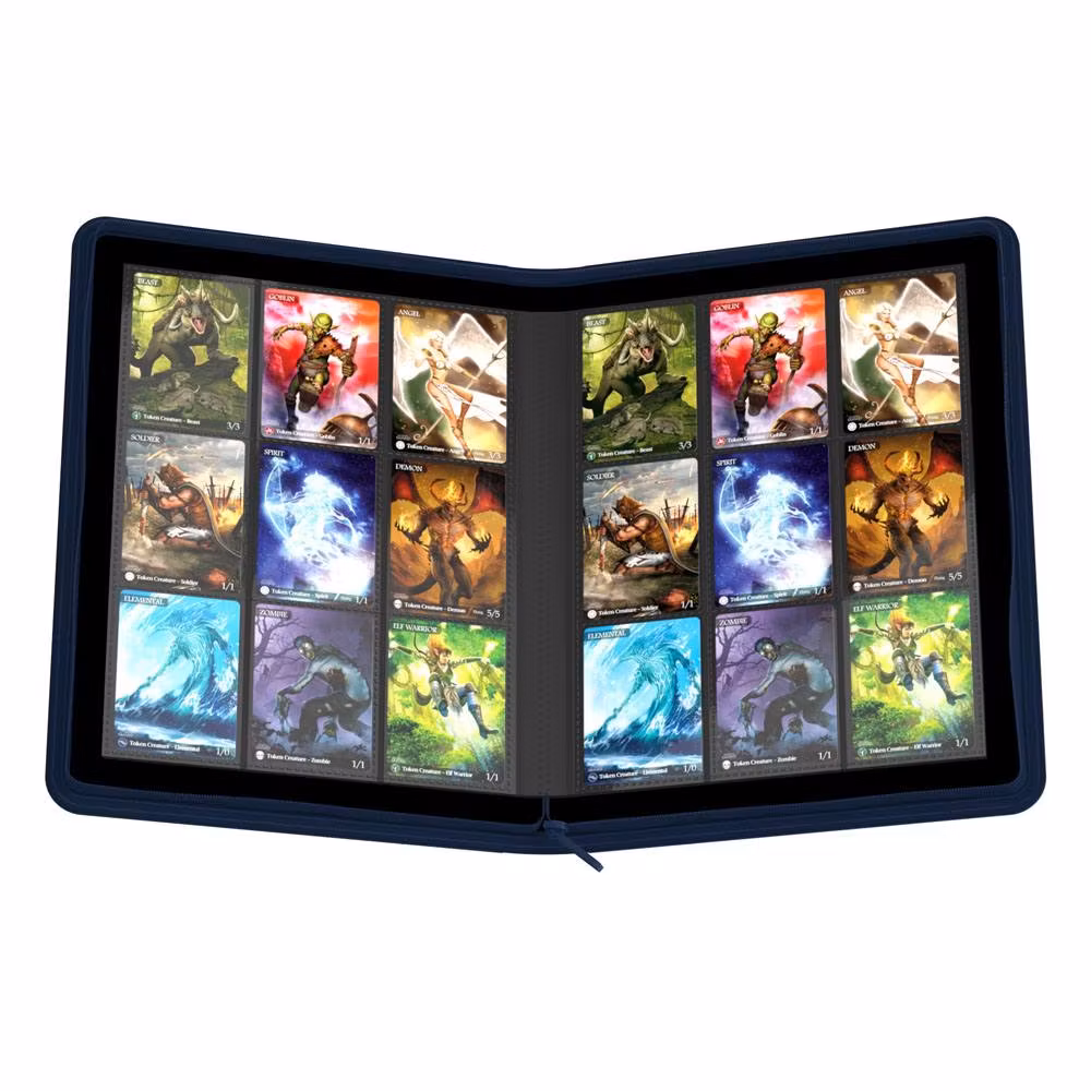 Ultimate Guard Zipfolio 360 18-Pocket Xenoskin - Blue