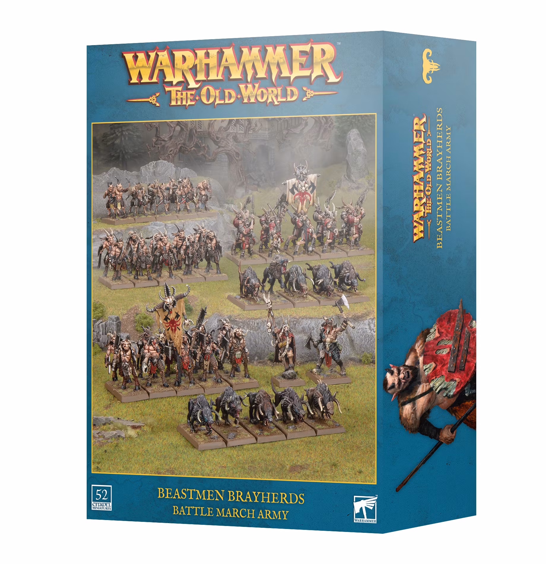 The old World: Beastmen Brayherds: Battle March Army 08-12
