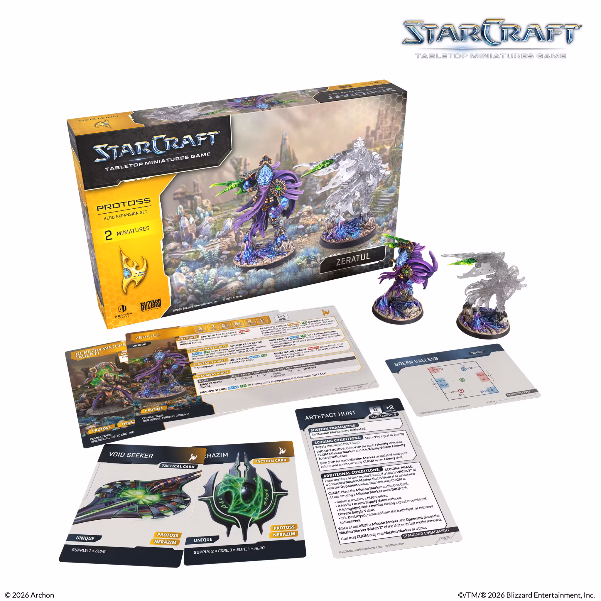Starcraft TMG: Protoss Hero Expansion Set: Zeratul