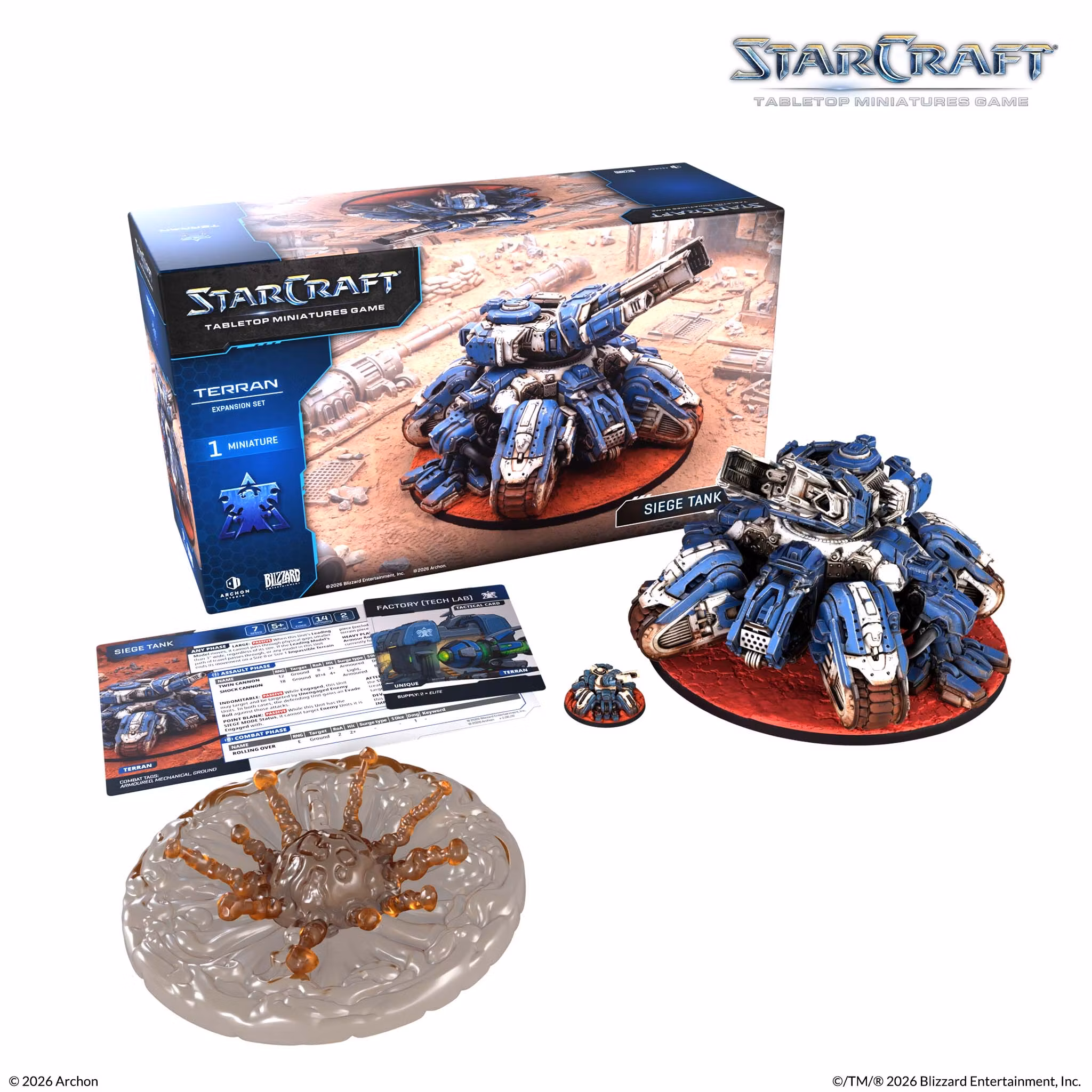 Starcraft TMG: Terran Expansion Set: Siege Tank