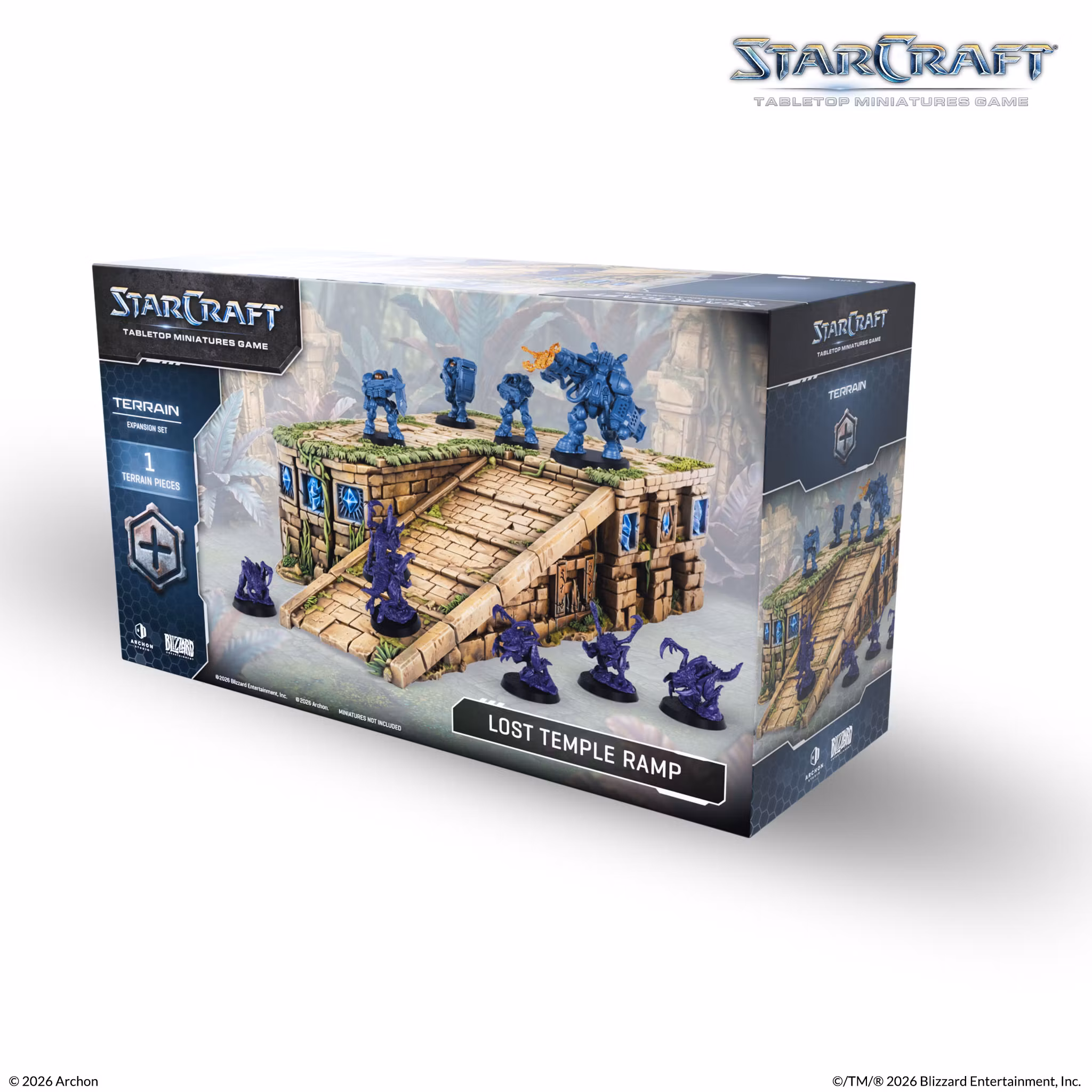 Starcraft TMG: Terrain Expansion Set: Lost Temple Ramp