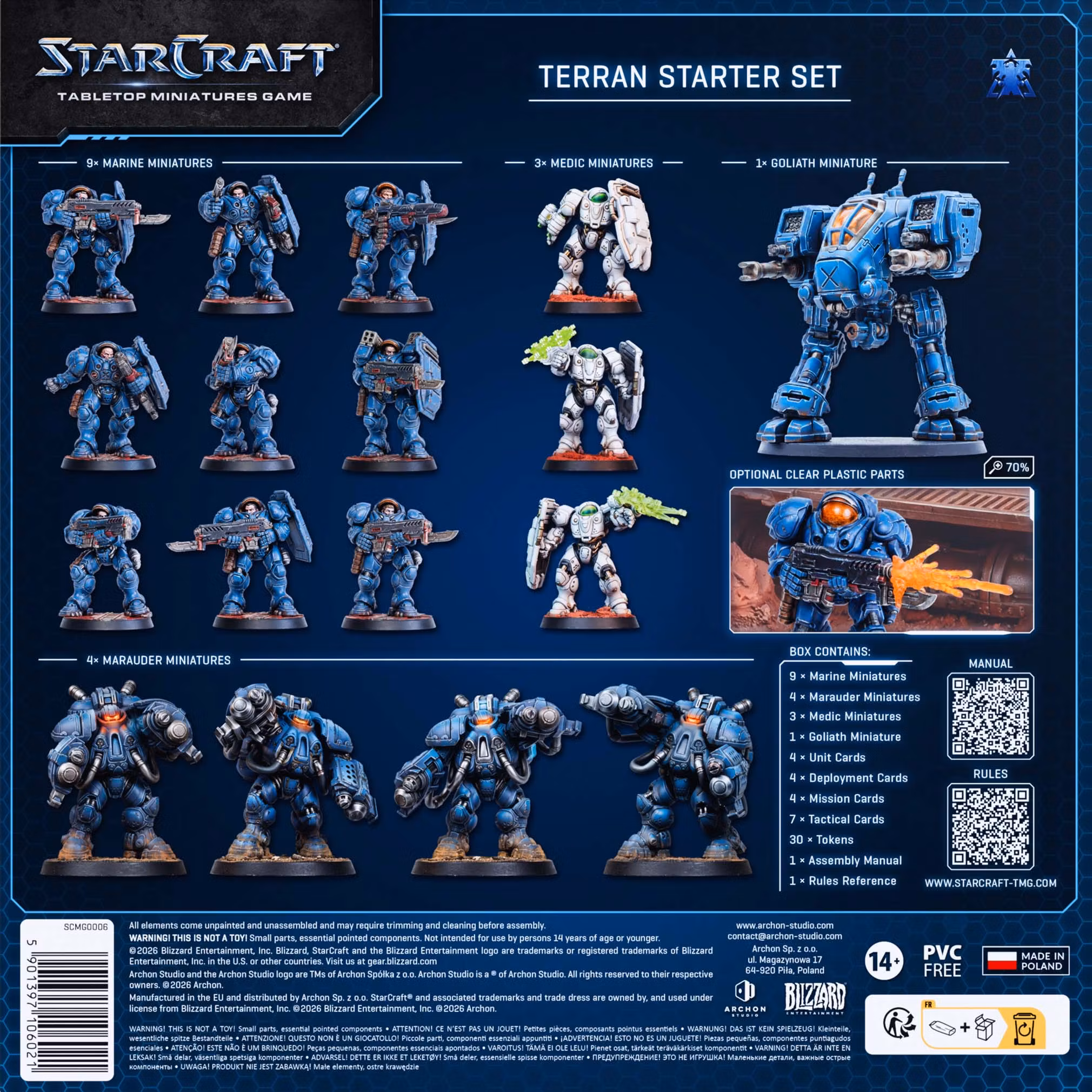 Starcraft TMG: Terran Starter Set