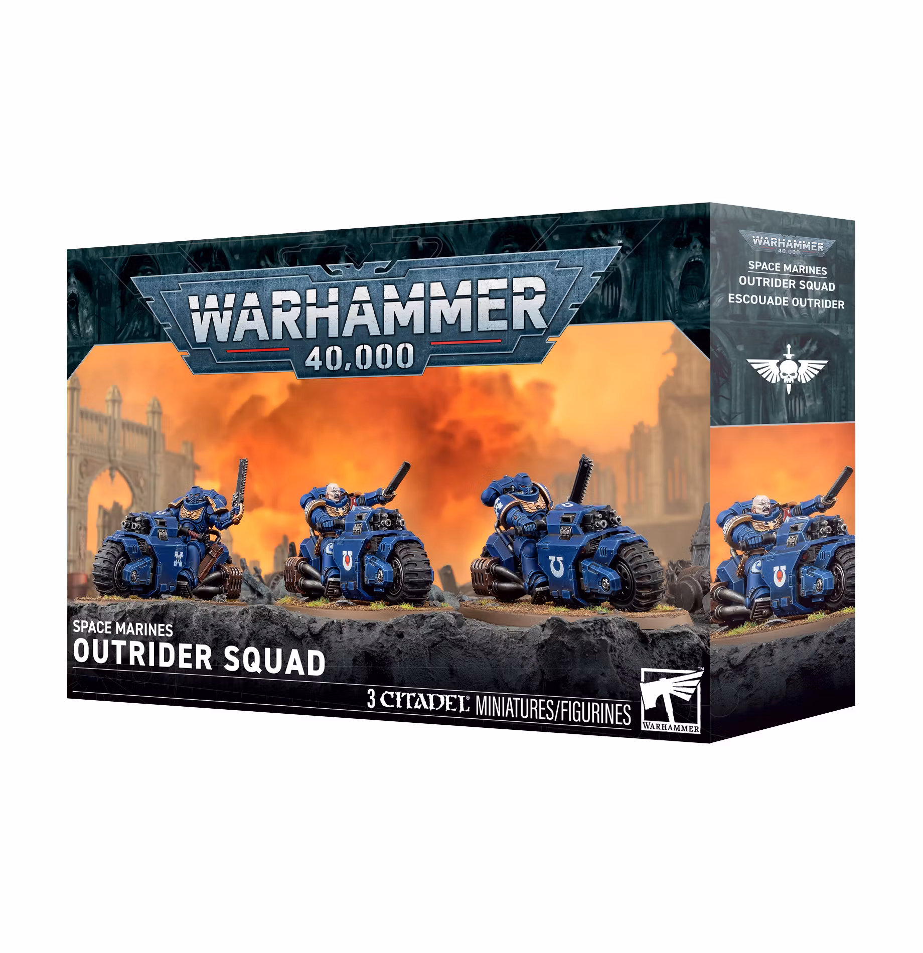 Space marines: SPACE MARINES: OUTRIDER SQUAD 48-112 (nya 2026)