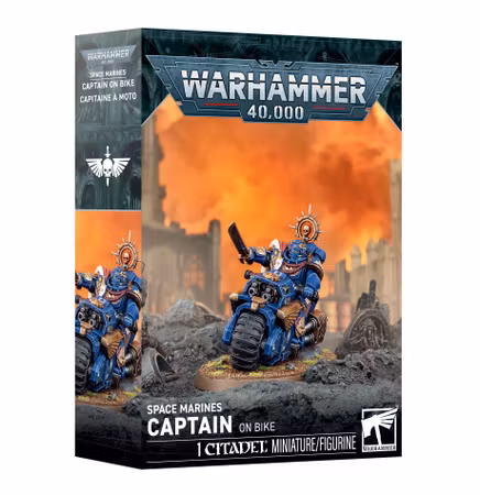 Space marines: SPACE MARINES: CAPTAIN ON BIKE 48-113 (nya 2026)