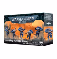Space marines: Vanguard Veteran Squad with Jump Packs 48-07 (nya 2026)