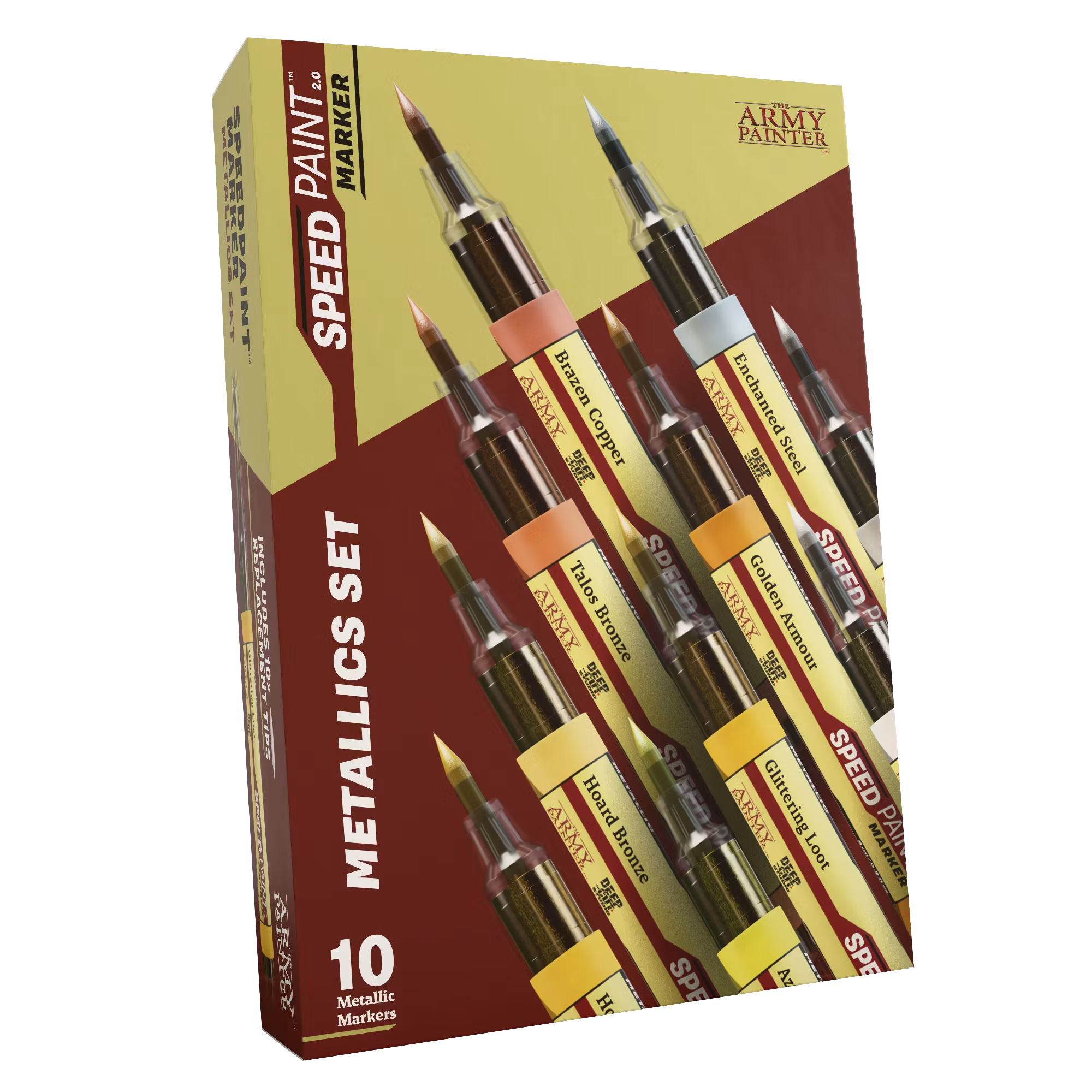 The Army Painter: Speedpaint Marker – Metallics Set (10)