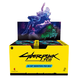 Cyberpunk TCG - Booster Display Box - Welcome To Night City