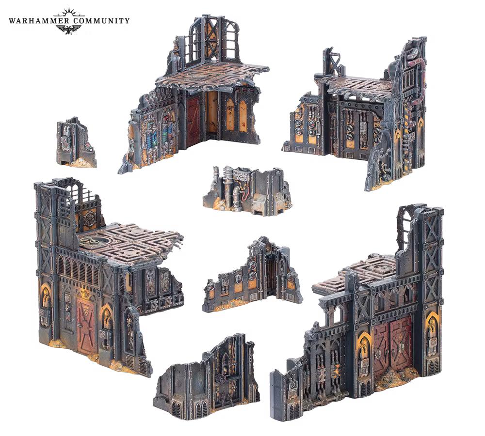 Warhammer 40,000 – Battlefields: Armageddon – Ready-painted Terrain 40-70