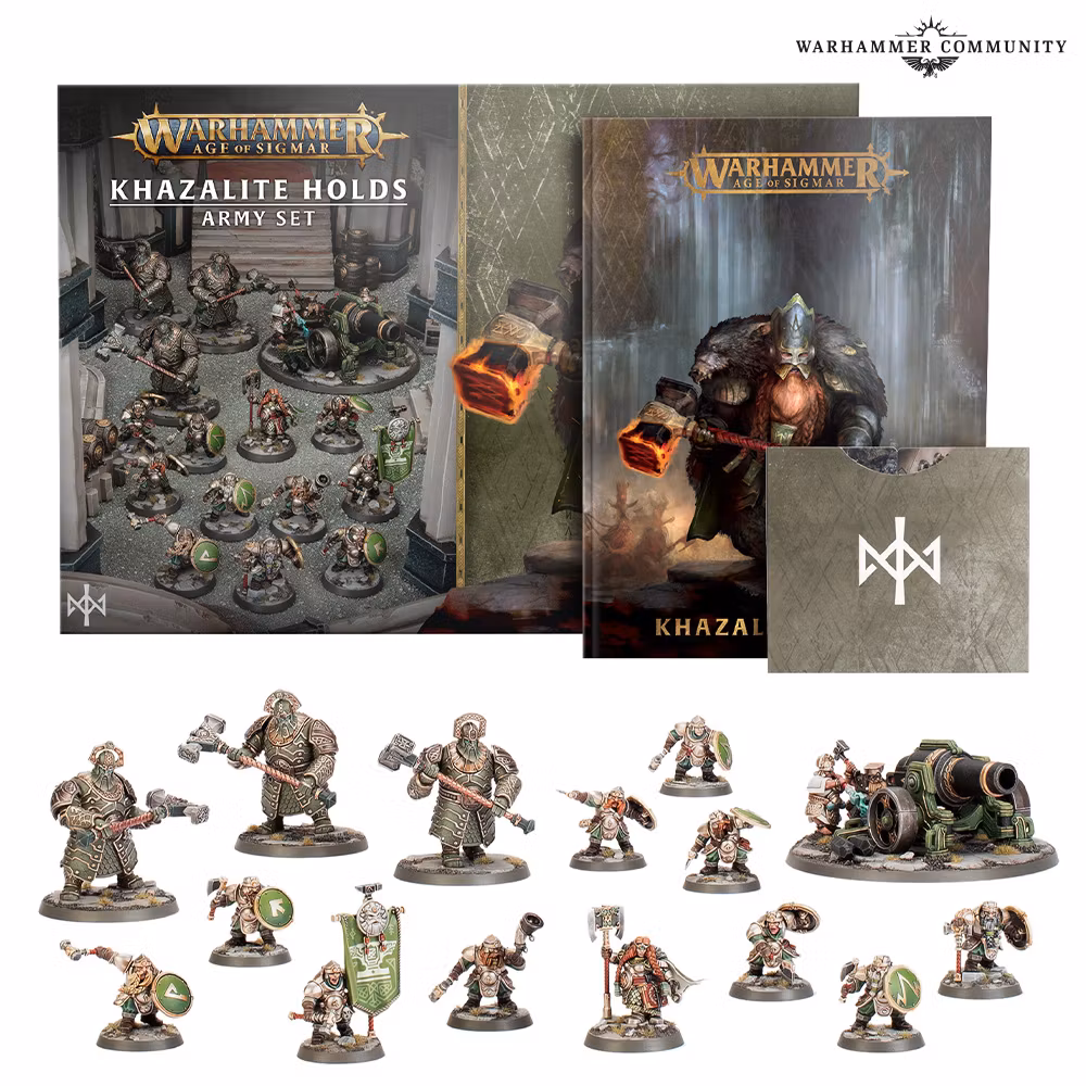 Warhammer Age of Sigmar – Khazalite Holds Army Set 84-05