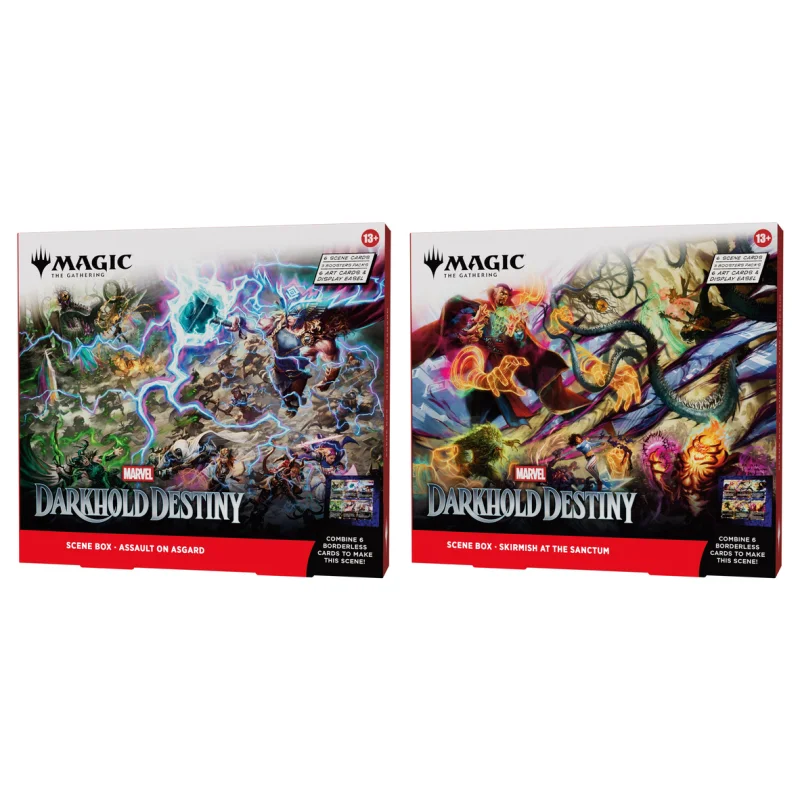 Marvel: Darkhold Destiny Scene Box - bägge