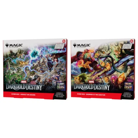 Marvel: Darkhold Destiny Scene Box - bägge
