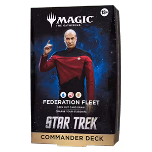 Commander: Star Trek: "Federation Fleet" Commander Deck