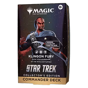 Commander: Star Trek: "Klingon Fury" Commander Deck: Collector's Edition