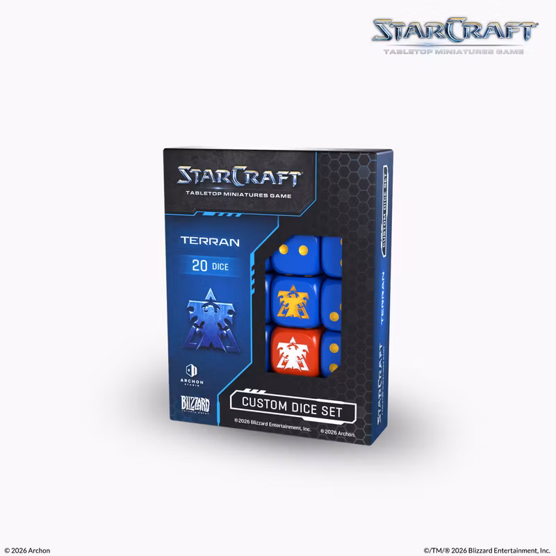 Archon Studio - Starcraft TMG: Custom Dice Set: Terran (20 Dice)