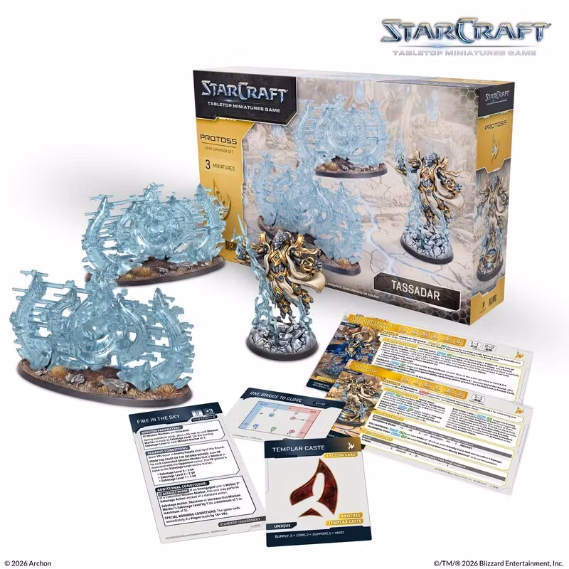 Archon Studio - Starcraft TMG: Protoss Hero Expansion Set: Tassadar