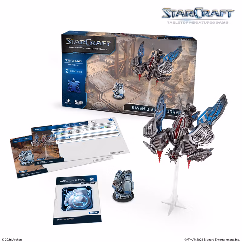 Archon Studio - Starcraft TMG: Terran Expansion Set: Raven