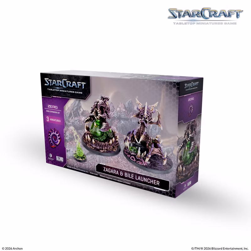 Archon Studio - Starcraft TMG: Zerg Hero Expansion Set: Zagara