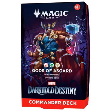 Marvel: Darkhold Destiny Commander Deck Gods of Asgard