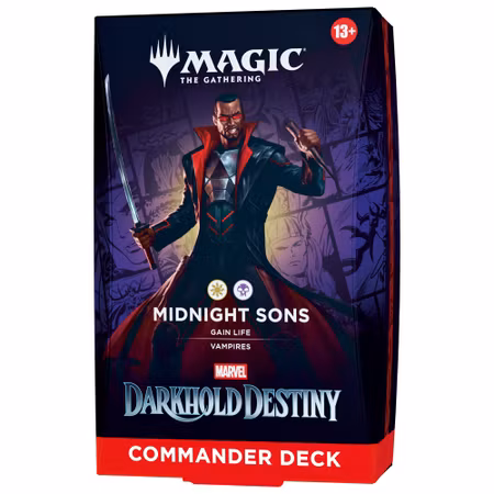 Marvel: Darkhold Destiny Commander Deck Midnight Sons