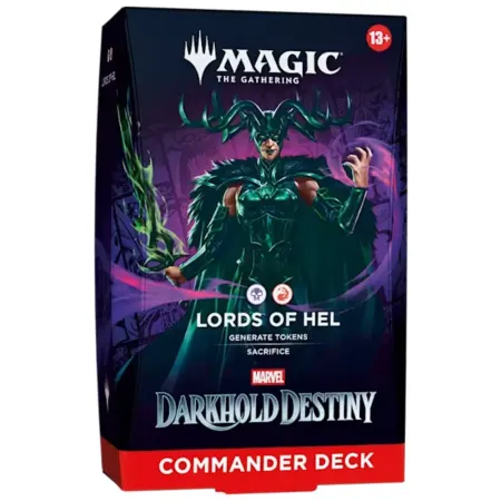 Marvel: Darkhold Destiny Commander Deck Lords of Hel