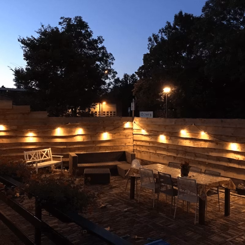 Skapa rofylld belysning utomhus