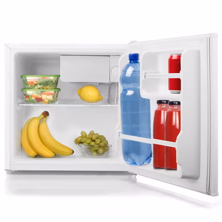 Praktiskt Minikylskåp 46l med frysfack på 5l