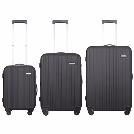 Cavalet Rhodos Väskset 3st resväskor Svart