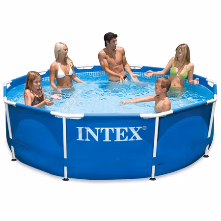 Intex Rörpool inklusive sandfilterpump 305x76cm