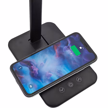 Denver bordslampa med QI-laddning