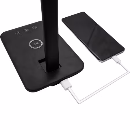 Denver bordslampa med QI-laddning