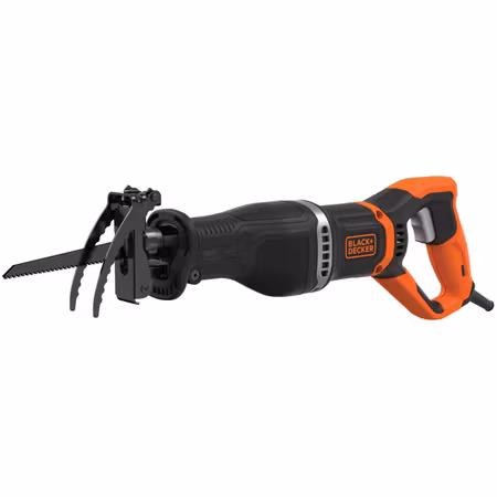 Black & Decker Tiger-/Svärdsåg 750W grenhållare & två sågblad