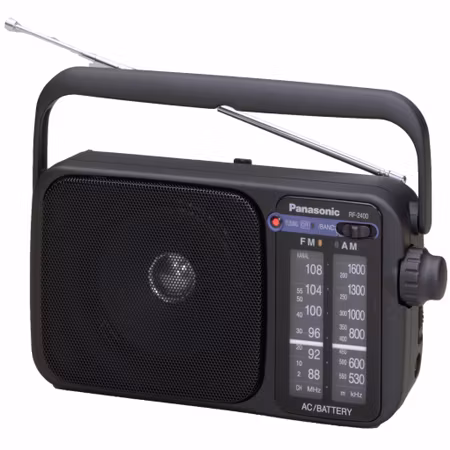 Panasonic Portable FM Radio RF-2400DEG-K