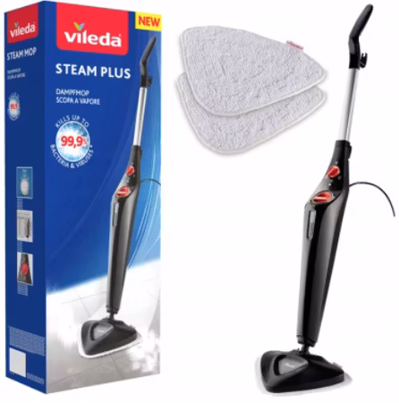 Vileda Ångmopp Steam Mop 3.0 med 2 st mikrofiberdukar